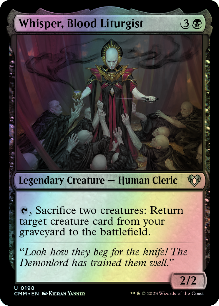 Whisper, Blood Liturgist (CMM) #198 [EN/F]