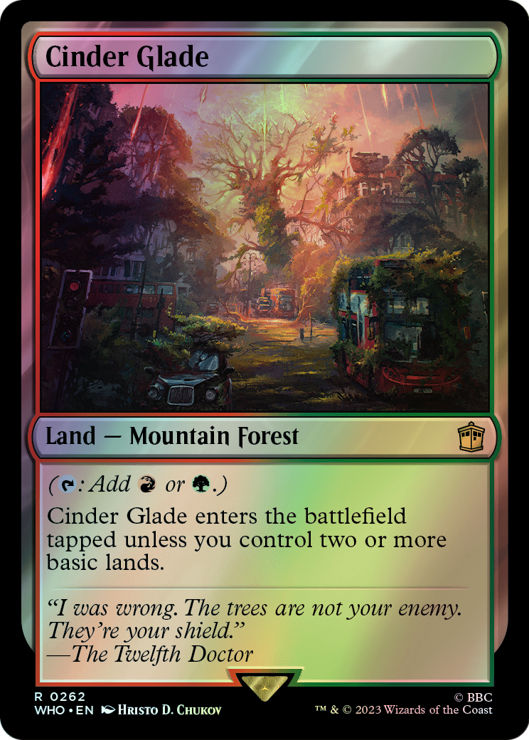 Cinder Glade (WHO) #262 [EN/F] s/o