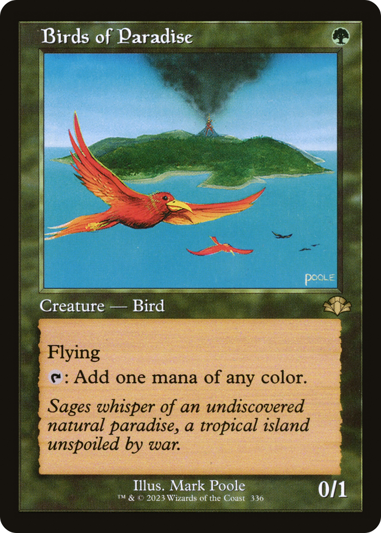 Birds of Paradise (DMR) #336 [EN/N] s/o
