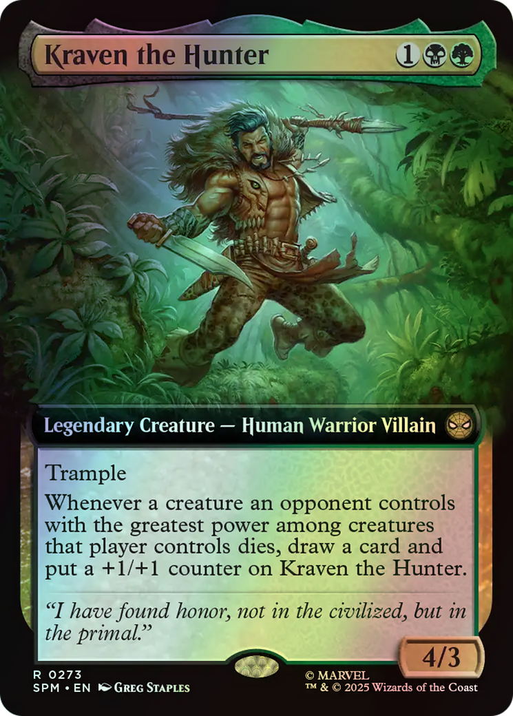 Kraven the Hunter (SPM) #273 [EN/F] s/o
