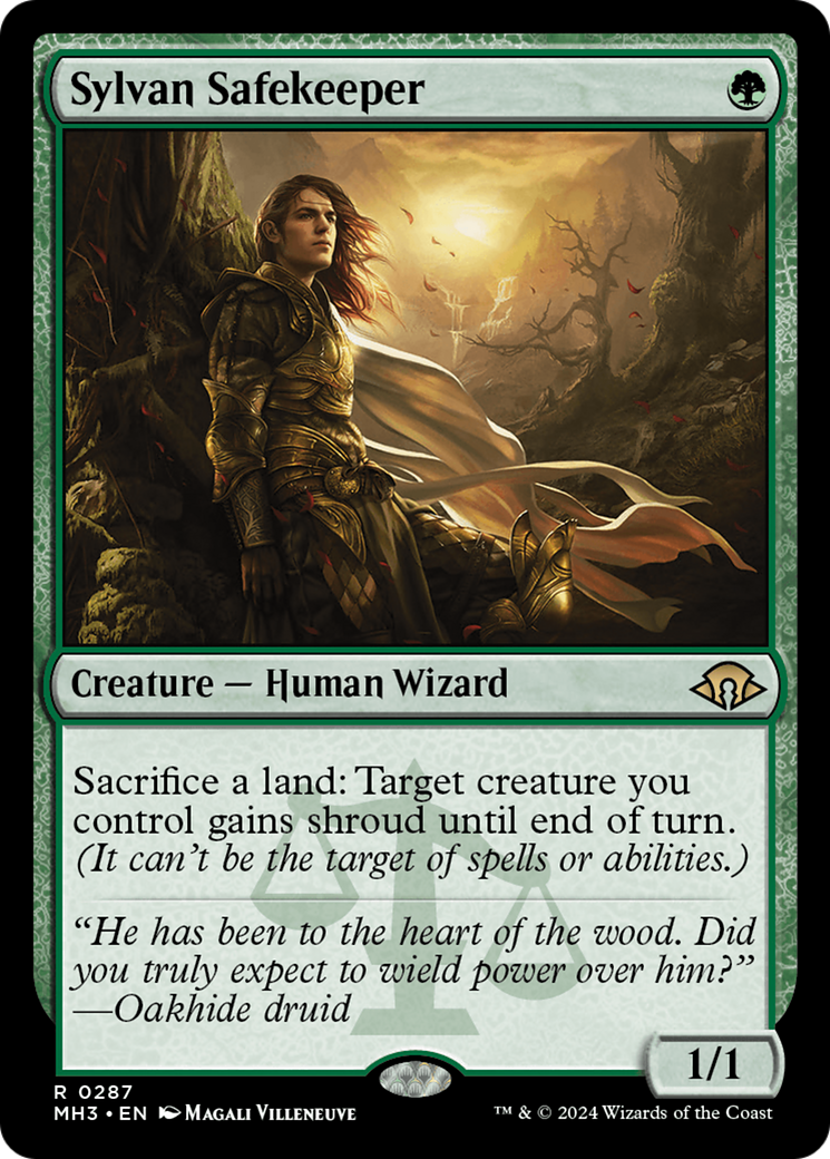 Sylvan Safekeeper (MH3) #287 [EN/N] s/o