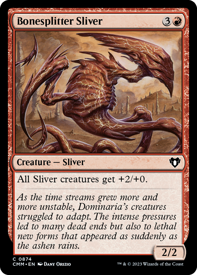 Bonesplitter Sliver (CMM) #874 [EN/N]