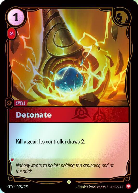 Detonate (SFD) #005 [EN/F] s/o