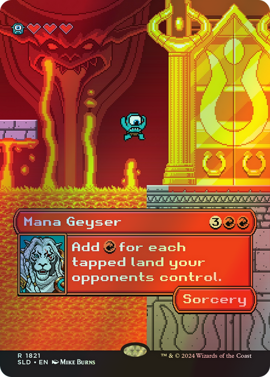 Mana Geyser - Rainbow Foil (SLD) #1821 [EN/F] s/o
