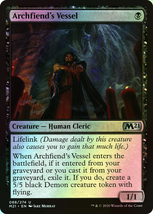 Archfiend's Vessel (M21) #88 [EN/F]