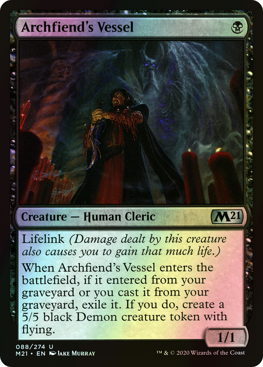 Archfiend's Vessel (M21) #88 [EN/F] s/o