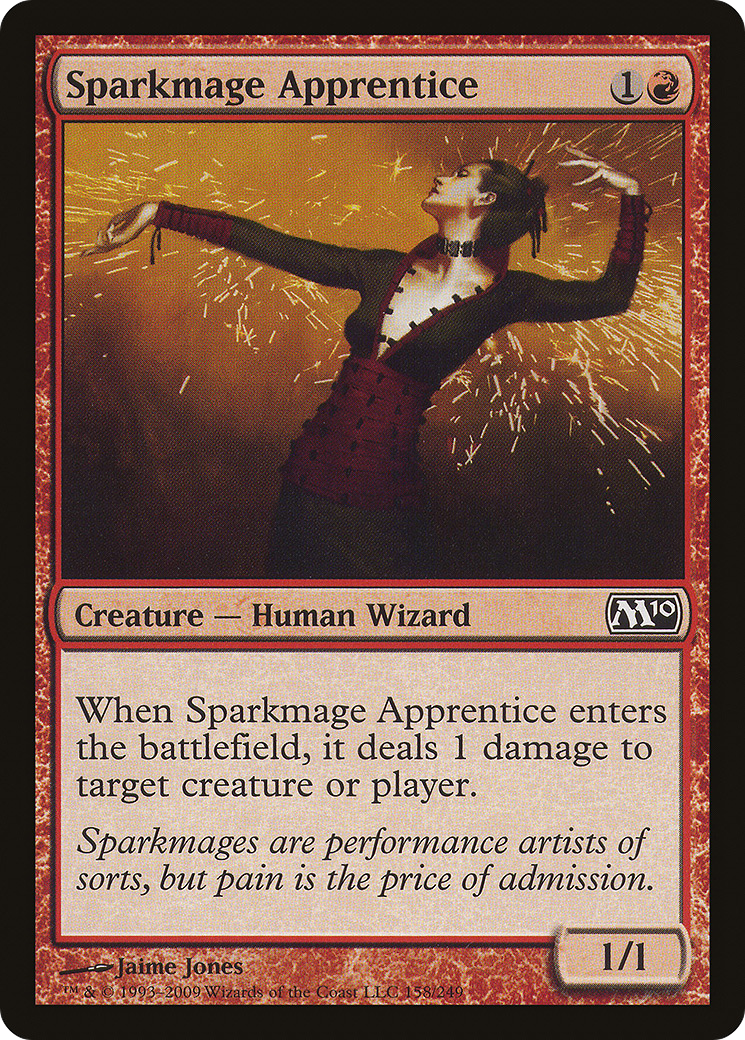 Sparkmage Apprentice (M10) #158 [EN/N]