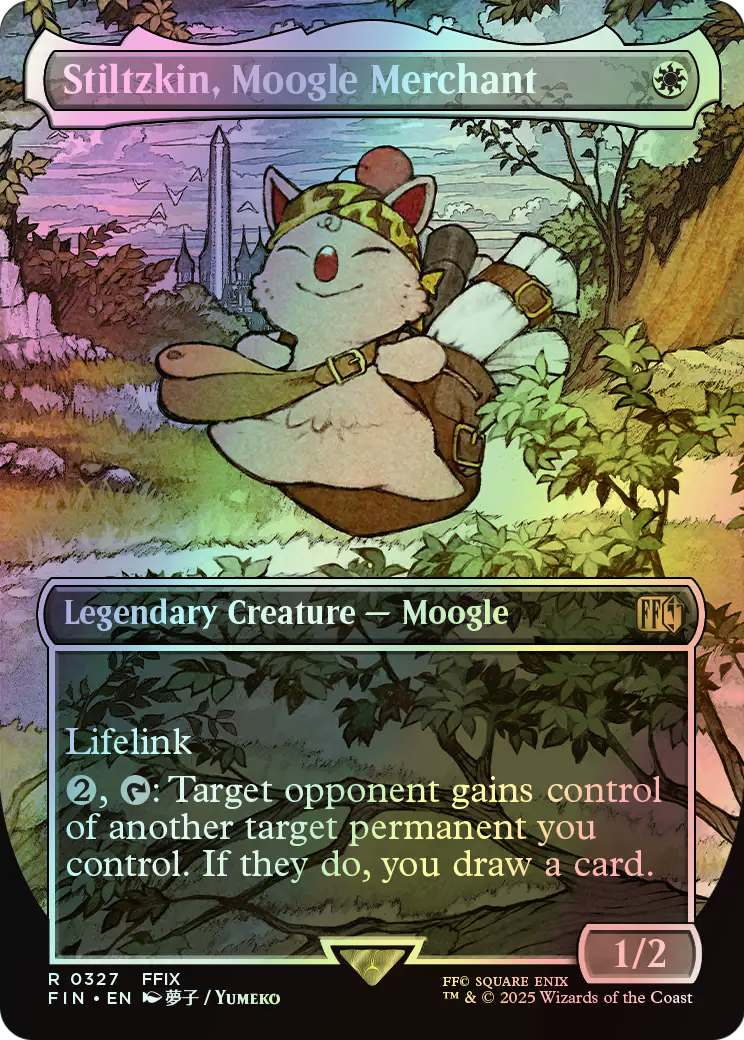 Stiltzkin, Moogle Merchant (FIN) #327 [EN/F] s/o