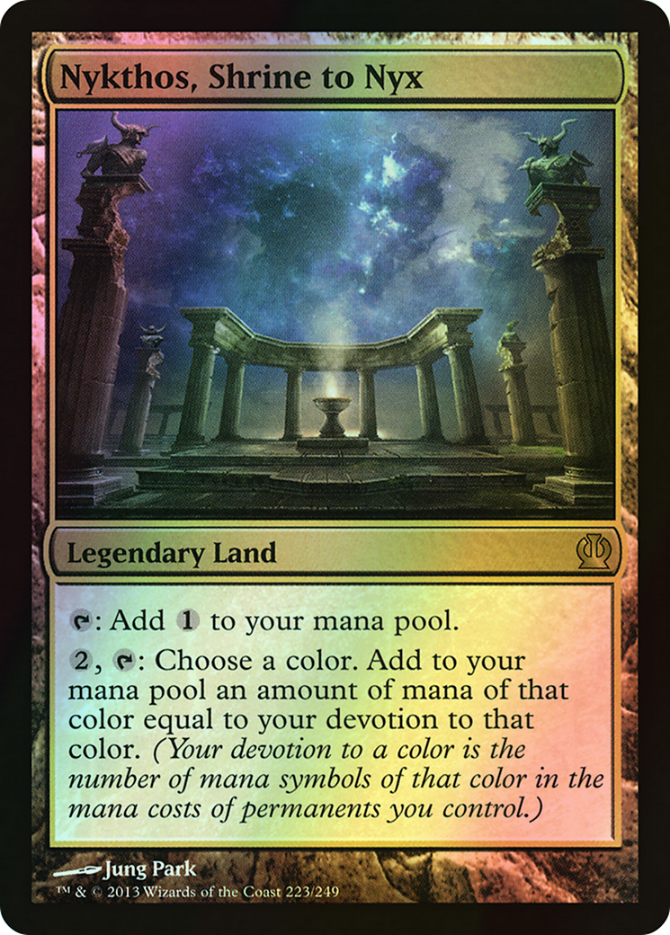 Nykthos, Shrine to Nyx (THS) #223 [EN/F]
