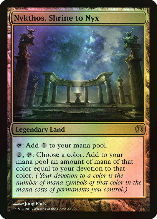 Nykthos, Shrine to Nyx (THS) #223 [EN/F]