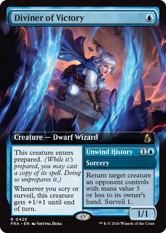 Diviner of Victory // Unwind History (FRA) #425 [EN/N]