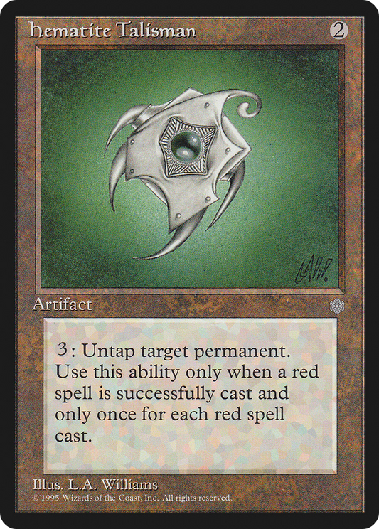 Hematite Talisman (ICE) #320 [EN/N]