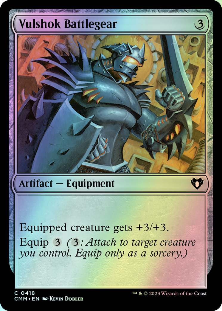Vulshok Battlegear (CMM) #418 [EN/F] s/o