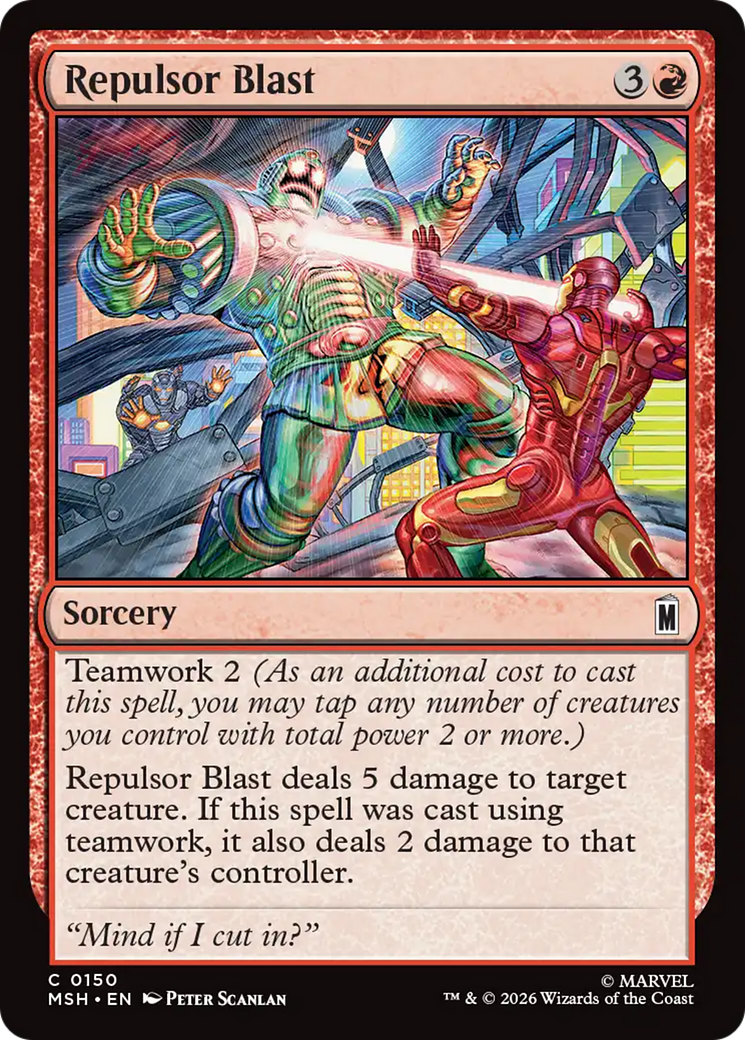Repulsor Blast (MSH) #150 [EN/N]