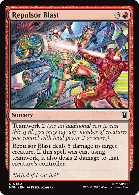 Repulsor Blast (MSH) #150 [EN/N]