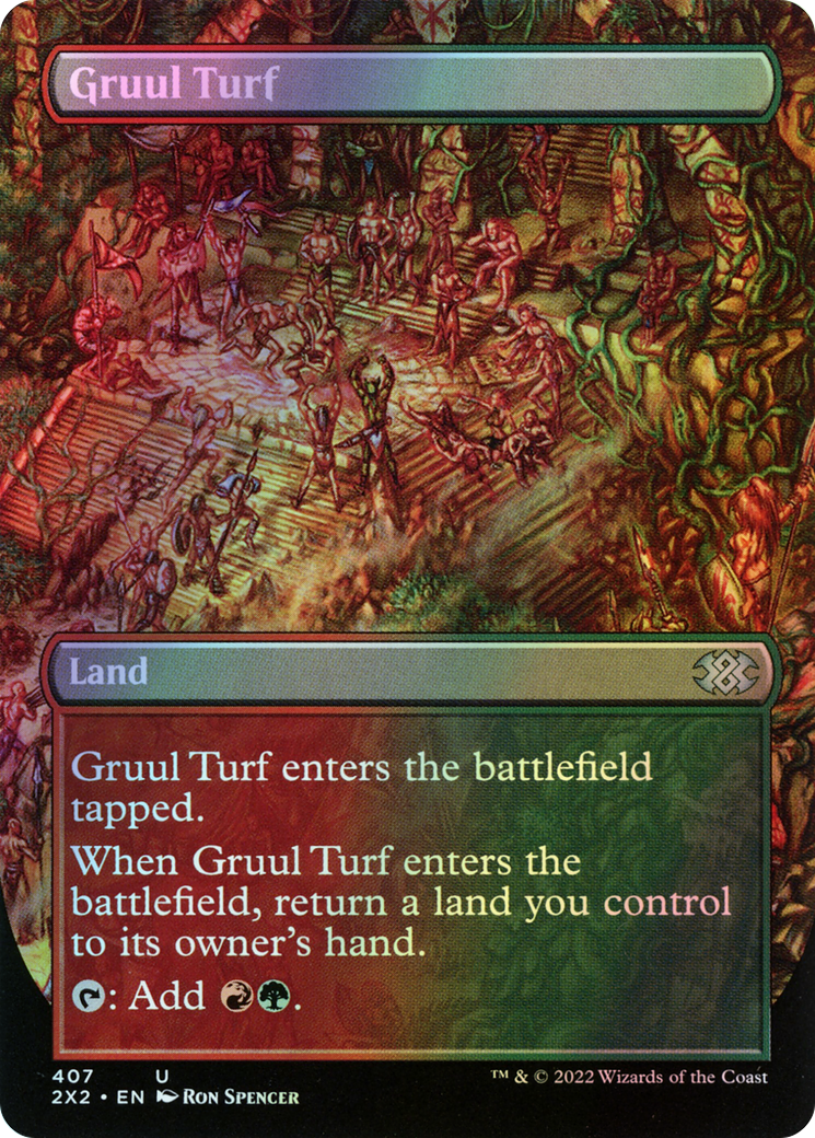 Gruul Turf (2X2) #407 [EN/F]