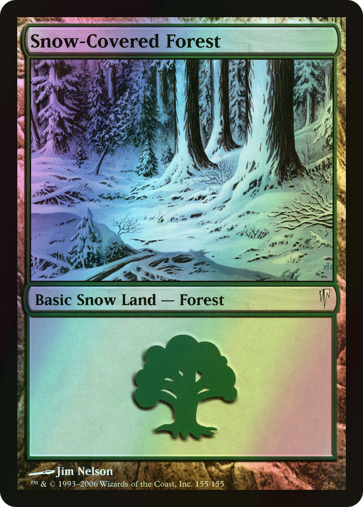 Snow-Covered Forest (CSP) #155 [EN/F]