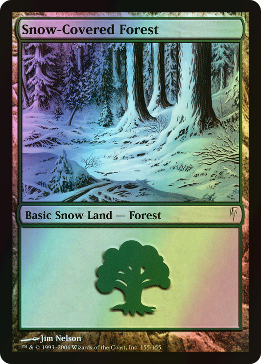 Snow-Covered Forest (CSP) #155 [EN/F]