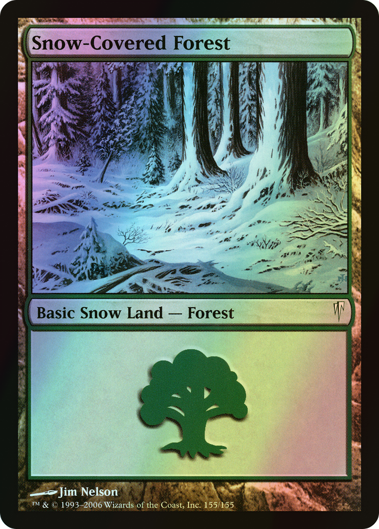 Snow-Covered Forest (CSP) #155 [EN/F]