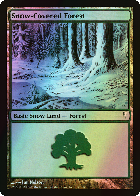 Snow-Covered Forest (CSP) #155 [EN/F]