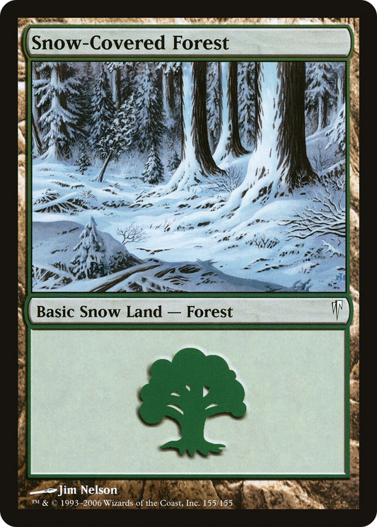 Snow-Covered Forest (CSP) #155 [EN/N]
