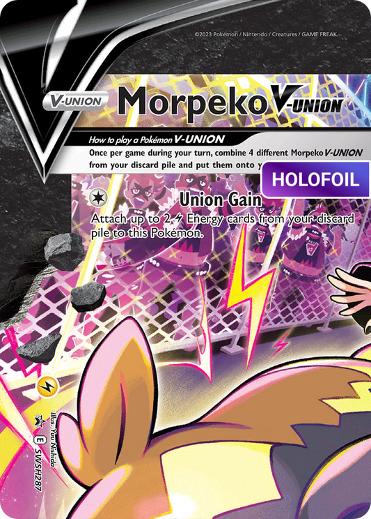 Morpeko V-Union - SWSH287 (PR-SW) #SWSH287 [EN/H] s/o