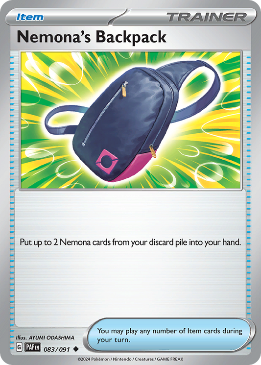 Nemona's Backpack (PAF) #083 [EN/N]