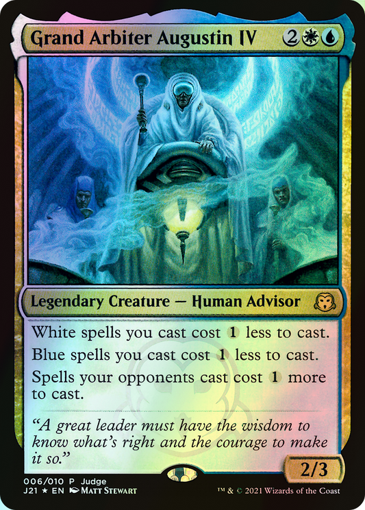 Grand Arbiter Augustin IV (PJ21) #6 [EN/F]