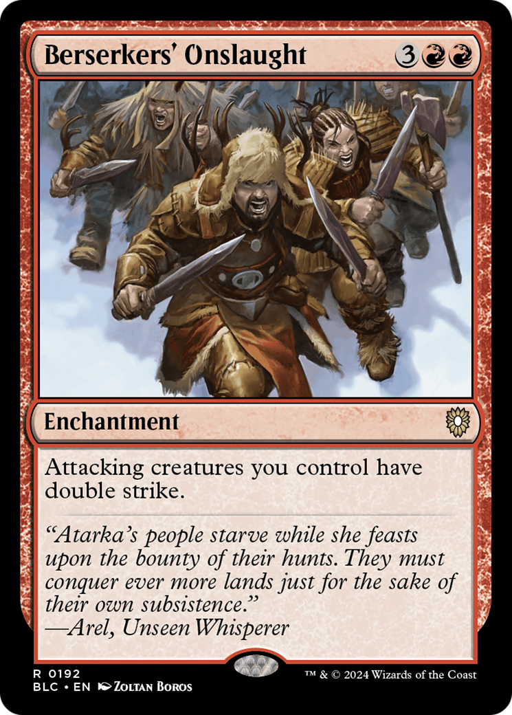 Berserkers' Onslaught (BLC) #192 [EN/N]