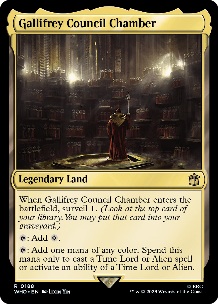 Gallifrey Council Chamber (WHO) #188 [EN/N]