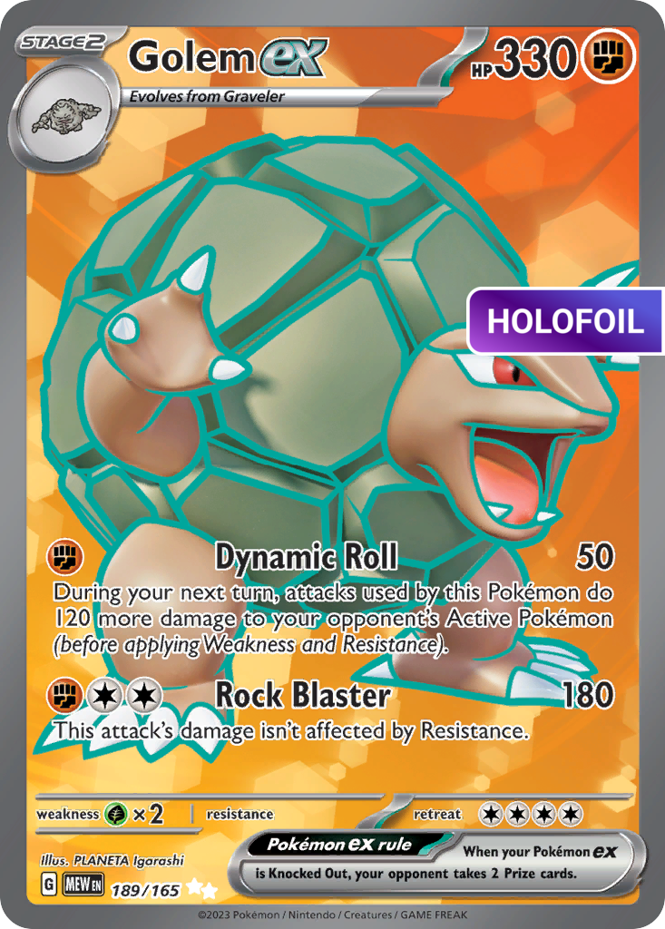 Golem ex (MEW) #189 [EN/H]