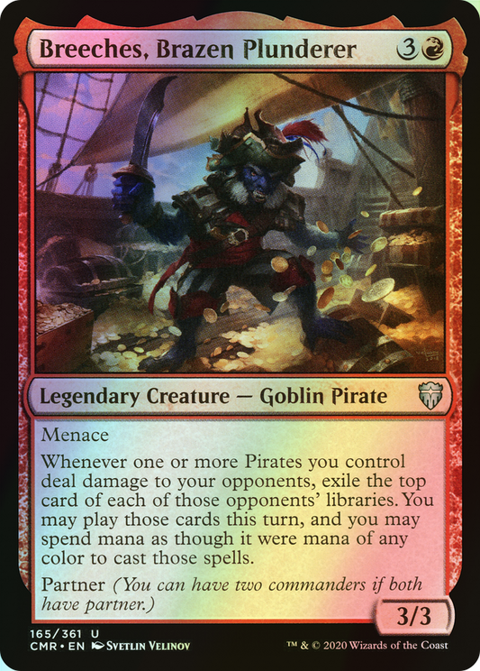Breeches, Brazen Plunderer (CMR) #165 [EN/F] s/o