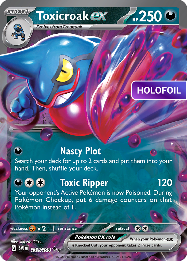 Toxicroak ex (SVI) #131 [EN/H]
