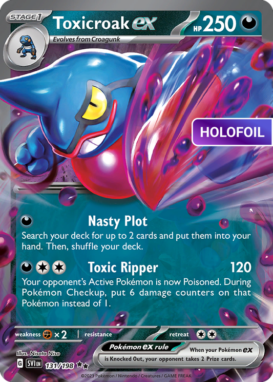 Toxicroak ex (SVI) #131 [EN/H]