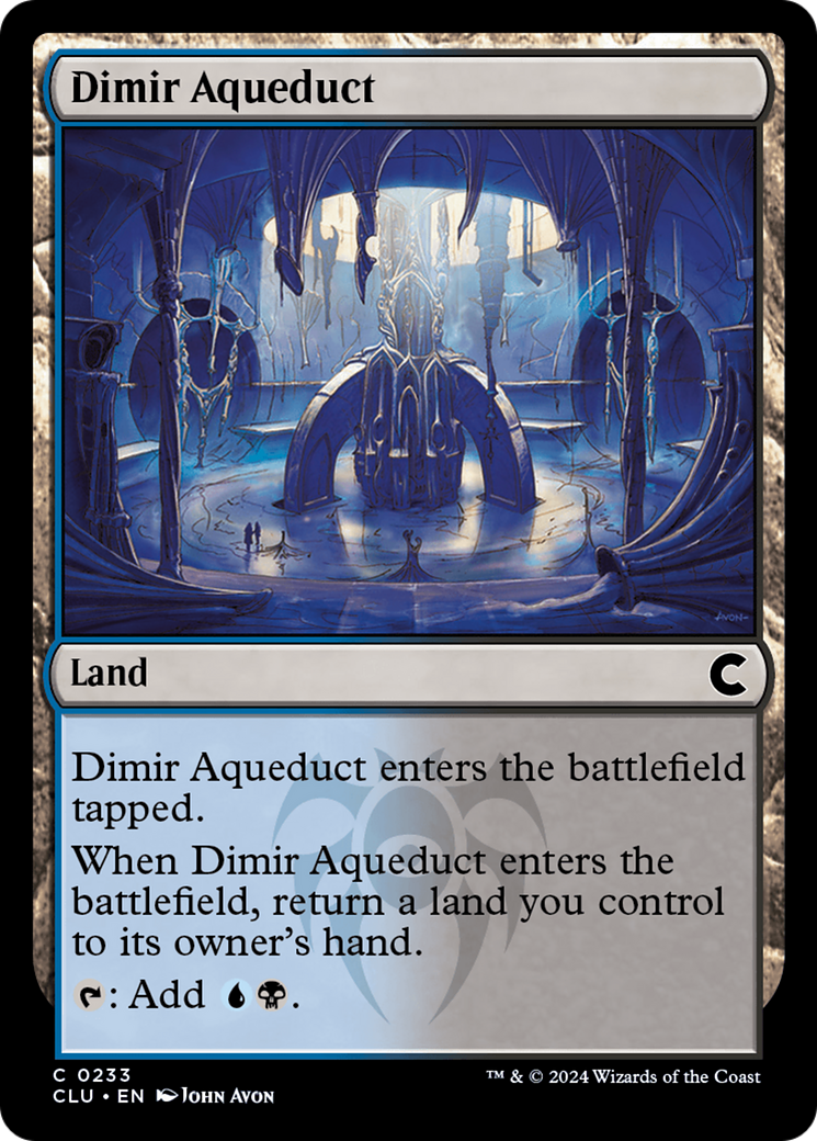Dimir Aqueduct (CLU) #233 [EN/N] s/o