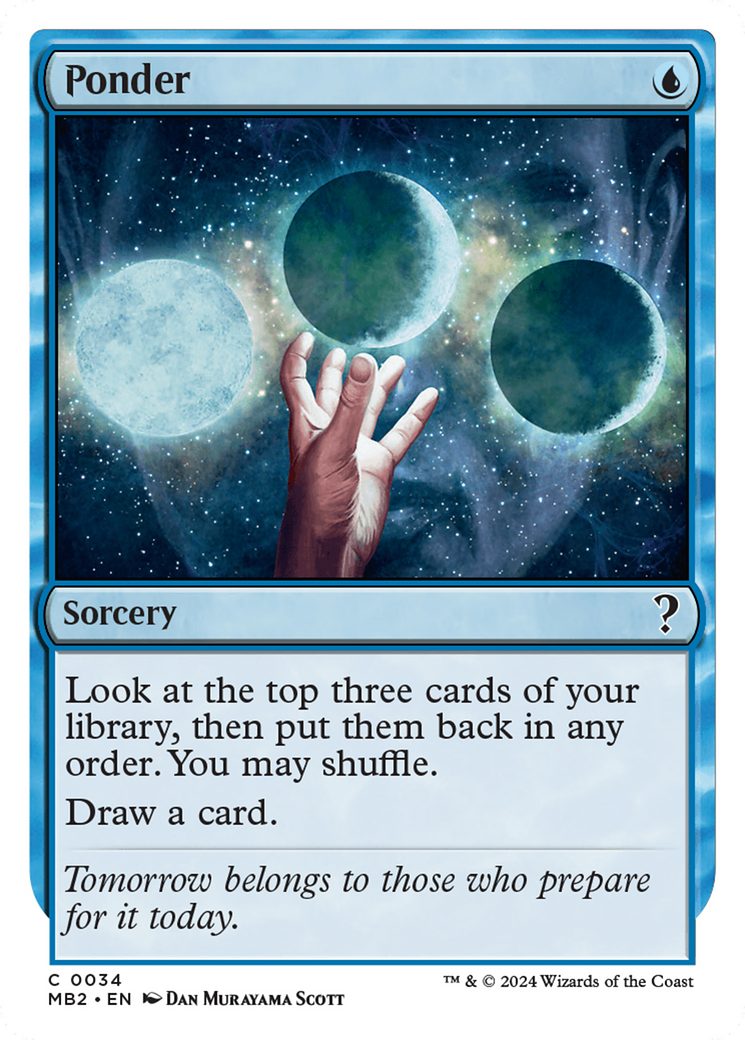Ponder (MB2) #34 [EN/N] s/o