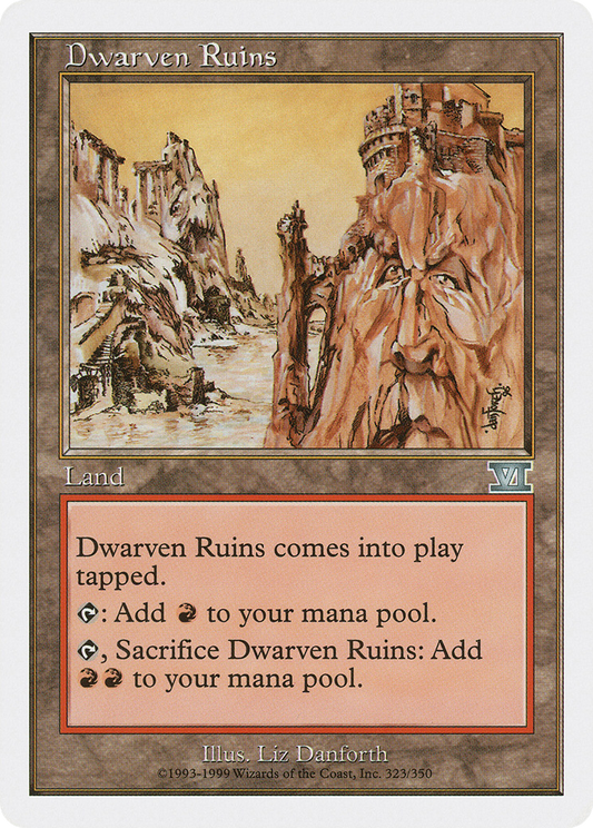 Dwarven Ruins (6ED) #323 [EN/N] s/o