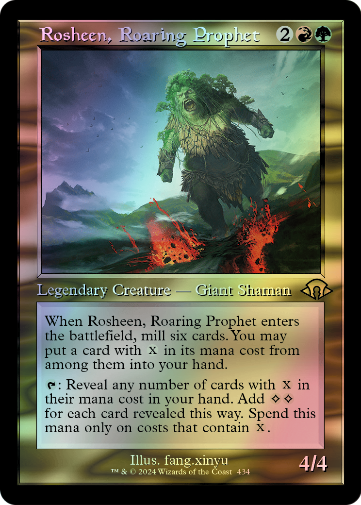 Rosheen, Roaring Prophet (MH3) #434 [EN/F]