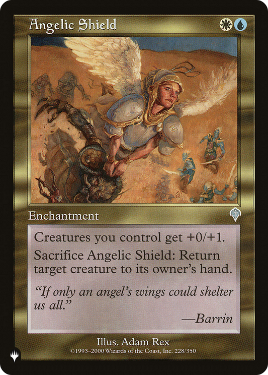 Angelic Shield (PLST) #INV-228 [EN/N] s/o
