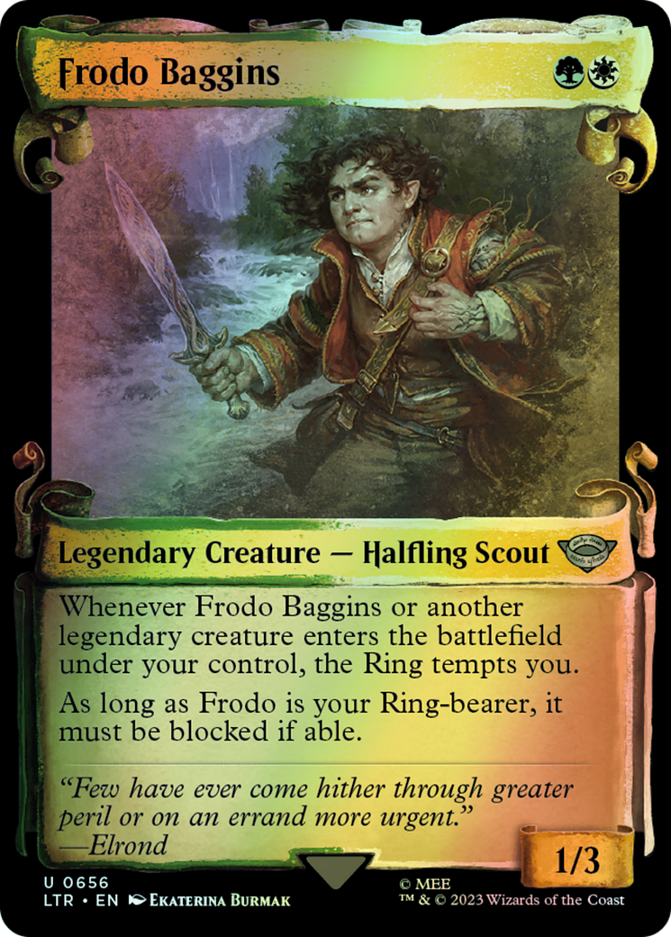 Frodo Baggins - Silver Foil (LTR) #656 [EN/F] s/o