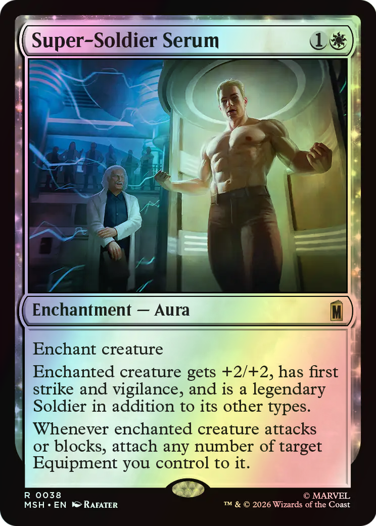 Super-Soldier Serum (MSH) #38 [EN/F] s/o