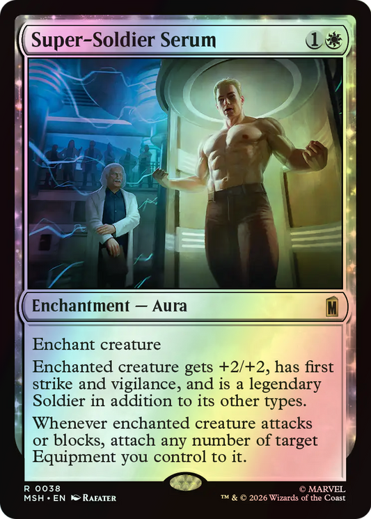 Super-Soldier Serum (MSH) #38 [EN/F] s/o