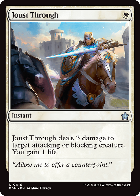 Joust Through (FDN) #19 [EN/N] s/o