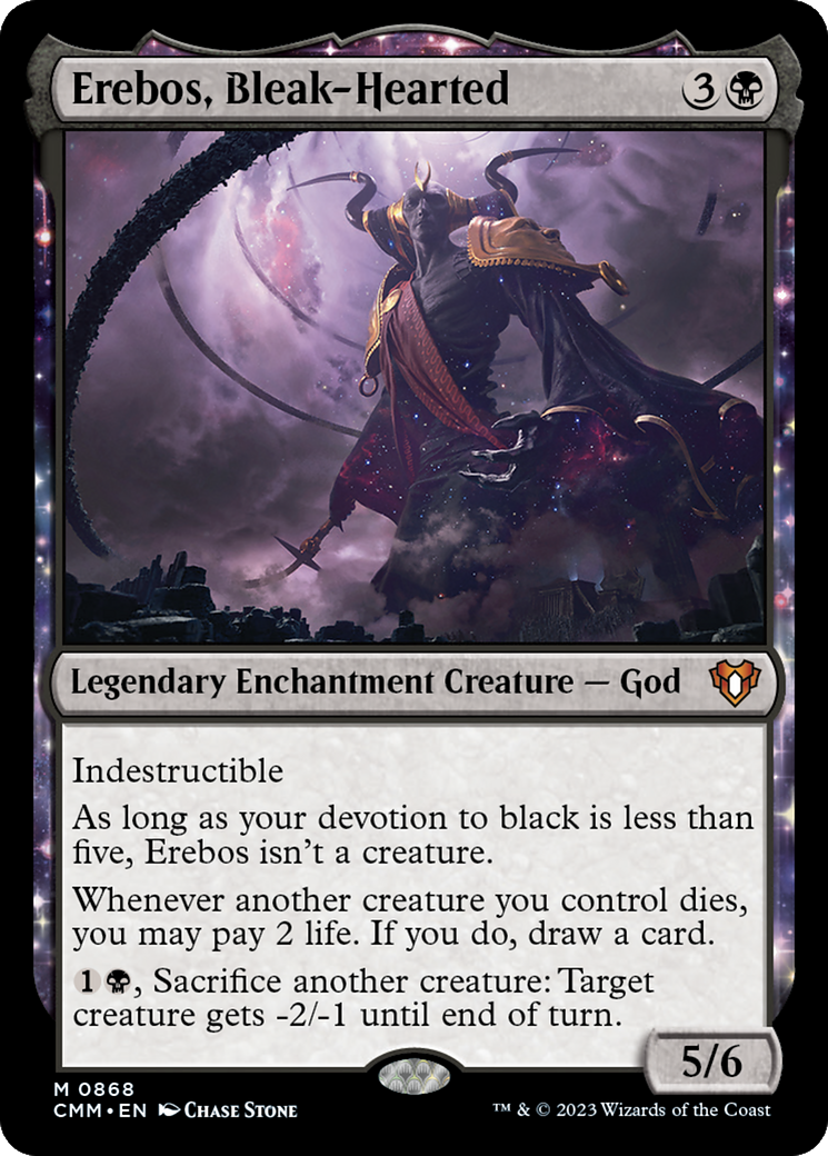 Erebos, Bleak-Hearted (CMM) #868 [EN/N]