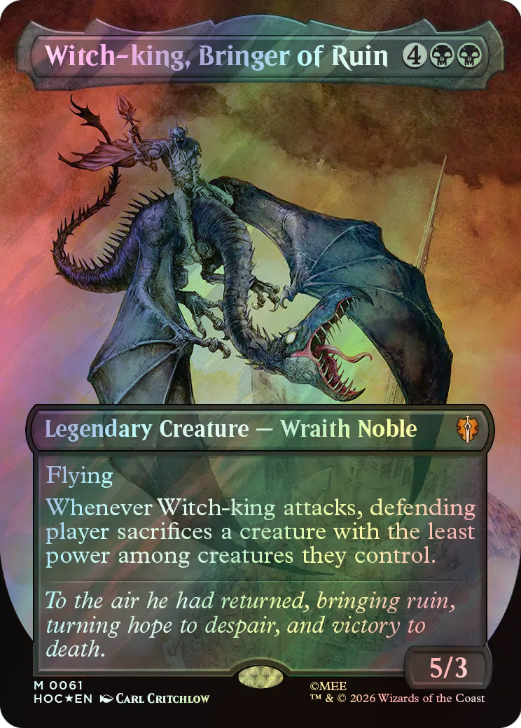 Witch-king, Bringer of Ruin - Surge Foil (HOC) #61 [EN/F]