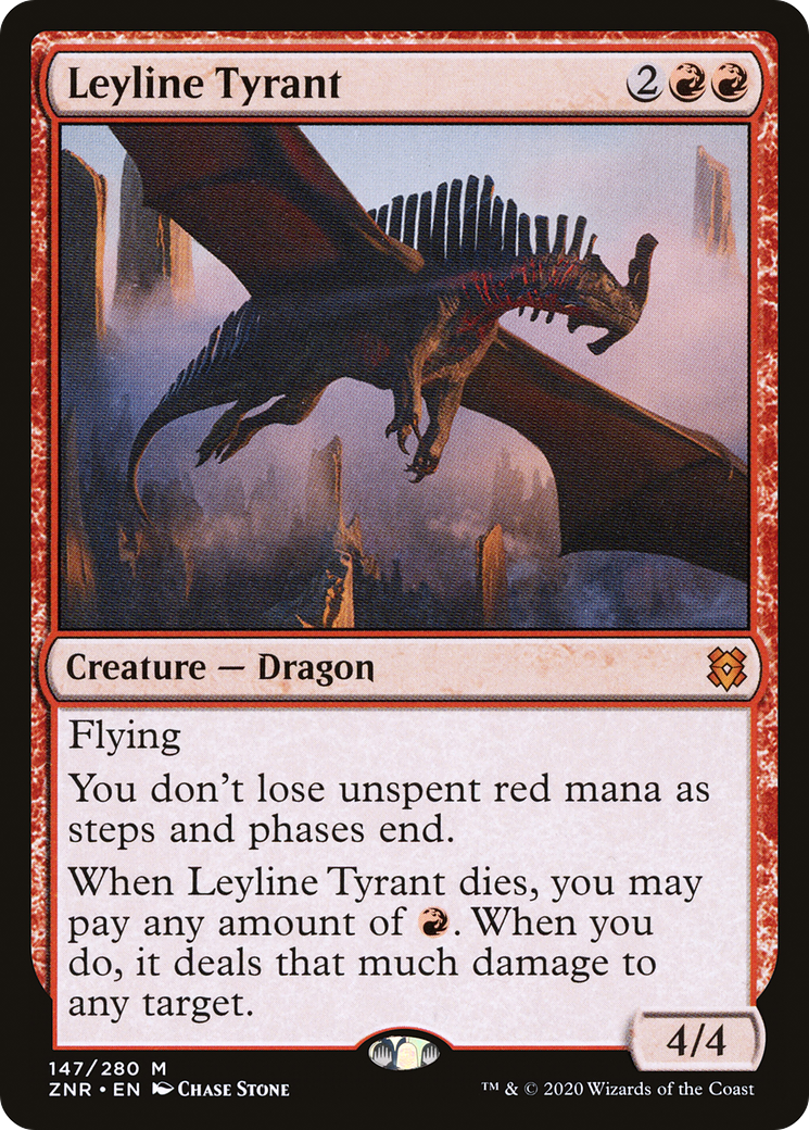 Leyline Tyrant (ZNR) #147 [EN/N] s/o