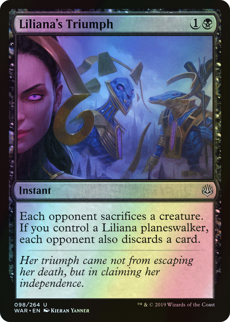 Liliana's Triumph (WAR) #98 [EN/F] s/o