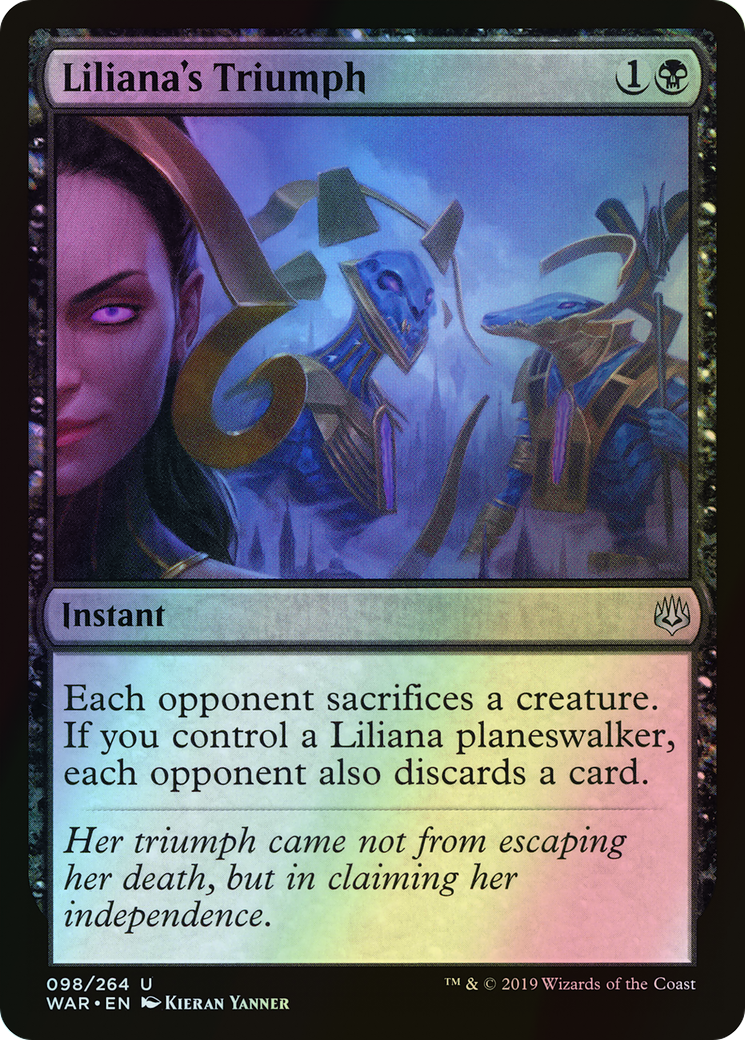 Liliana's Triumph (WAR) #98 [EN/F] s/o