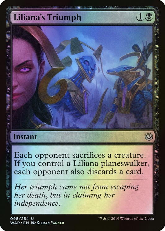 Liliana's Triumph (WAR) #98 [EN/F] s/o