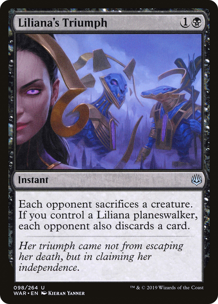 Liliana's Triumph (WAR) #98 [EN/N]